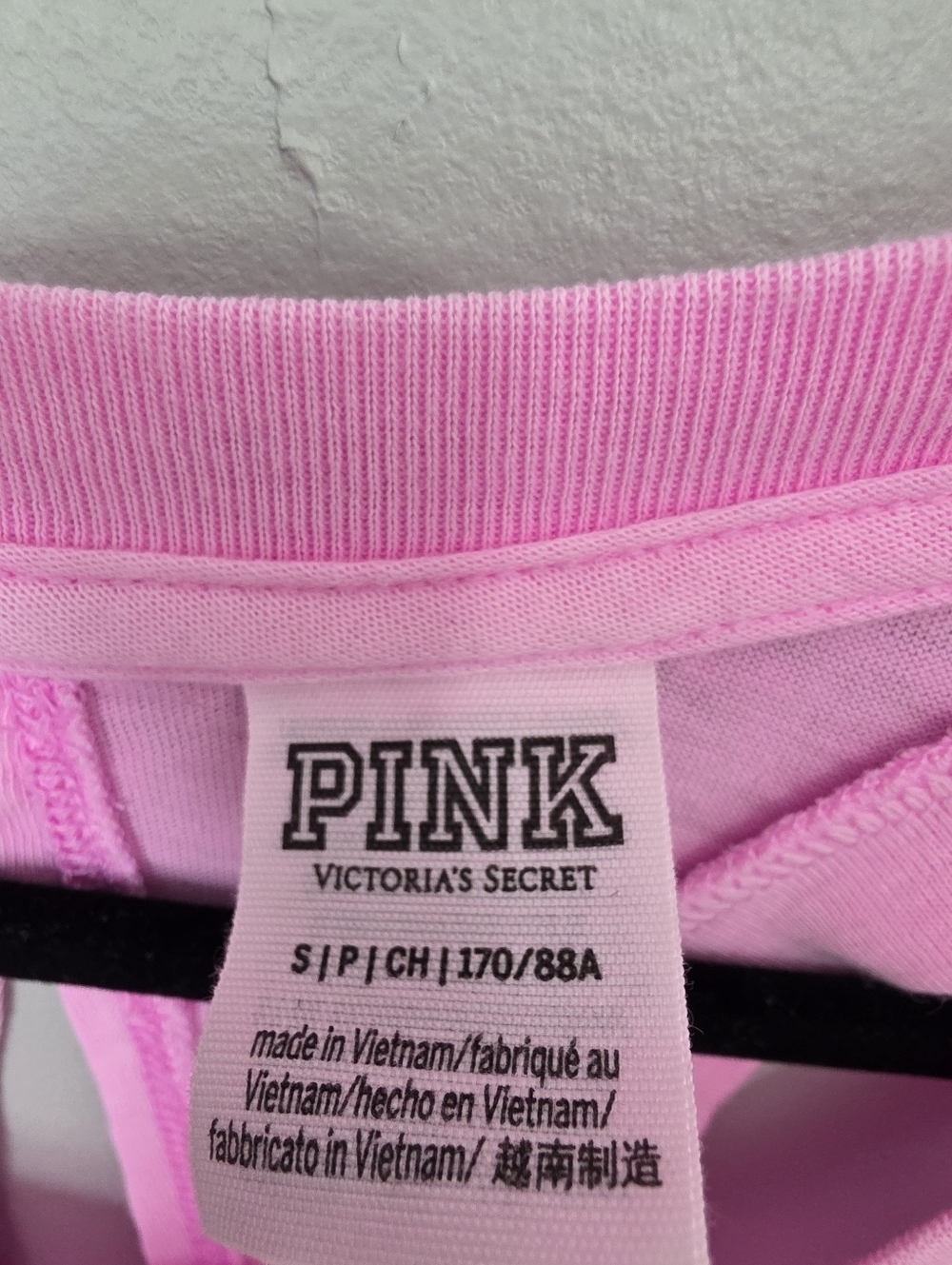 PINK Victoria's Secret Light Pink Script Logo Tank - Picture 7 of 7